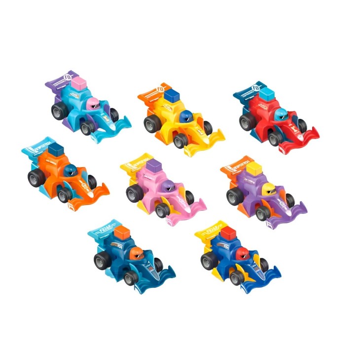 Carro De Carrera De Cuerda Coleccionable Juguete X 12 Un