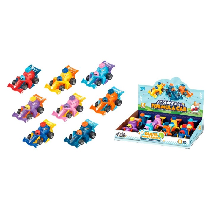 Carro De Carrera De Cuerda Coleccionable Juguete X 12 Un