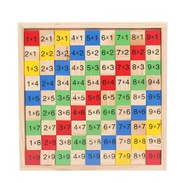 Juego De Madera Multiplicacion Matematicas Aprendizaje
