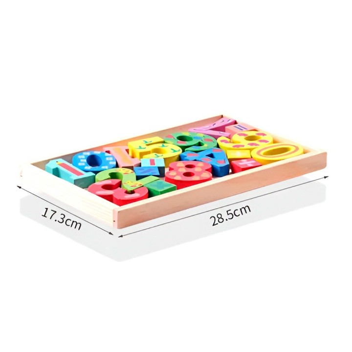 Juego De Madera Operaciones Matematicas Aprendizaje