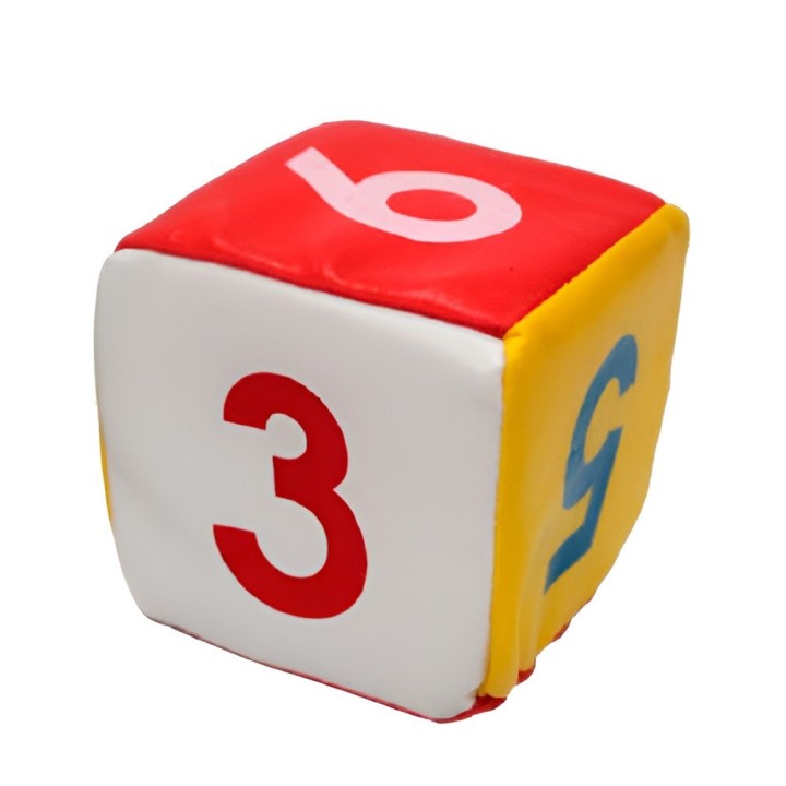Pelota Futbol Cubo Numeros Juguete Niños Bebe