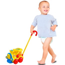 Tren Movimiento Arrastre Niños Juguete