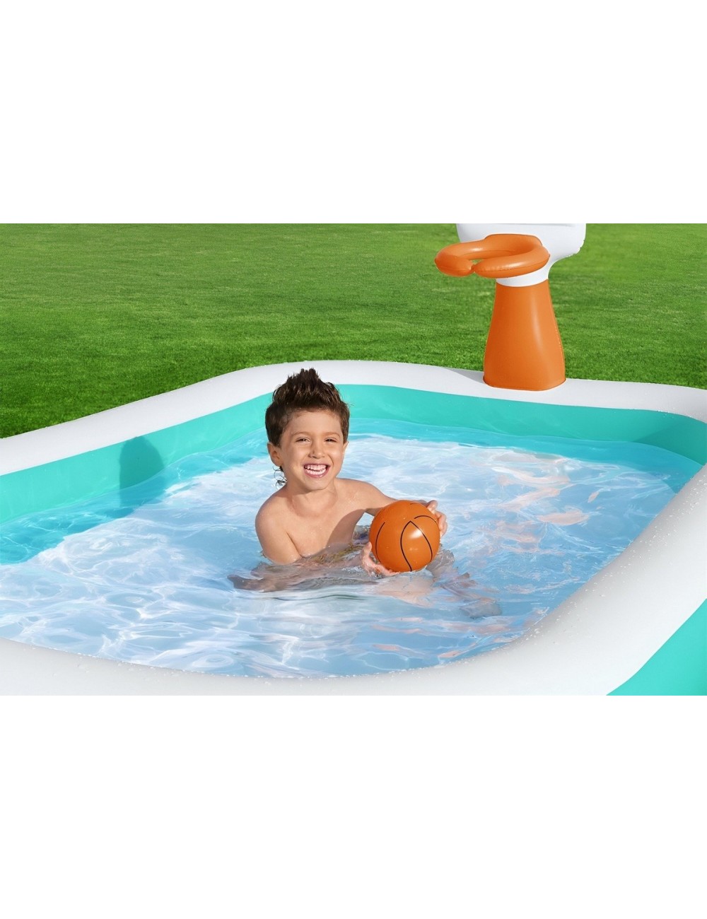Alberca Inflable Básquet Pelota Diversión Bestway 54445