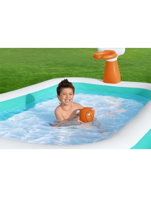 Alberca Inflable Básquet Pelota Diversión Bestway 54445