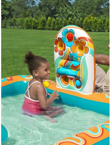 Alberca Inflable Resbaladero Patin Bestway 53164