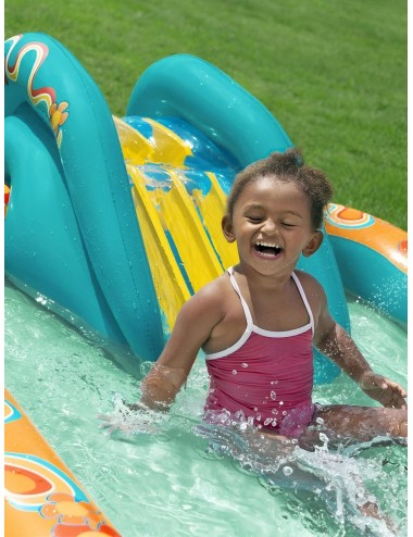 Alberca Inflable Resbaladero Patin Bestway 53164