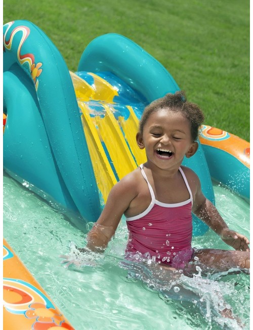 Alberca Inflable Resbaladero Patin Bestway 53164