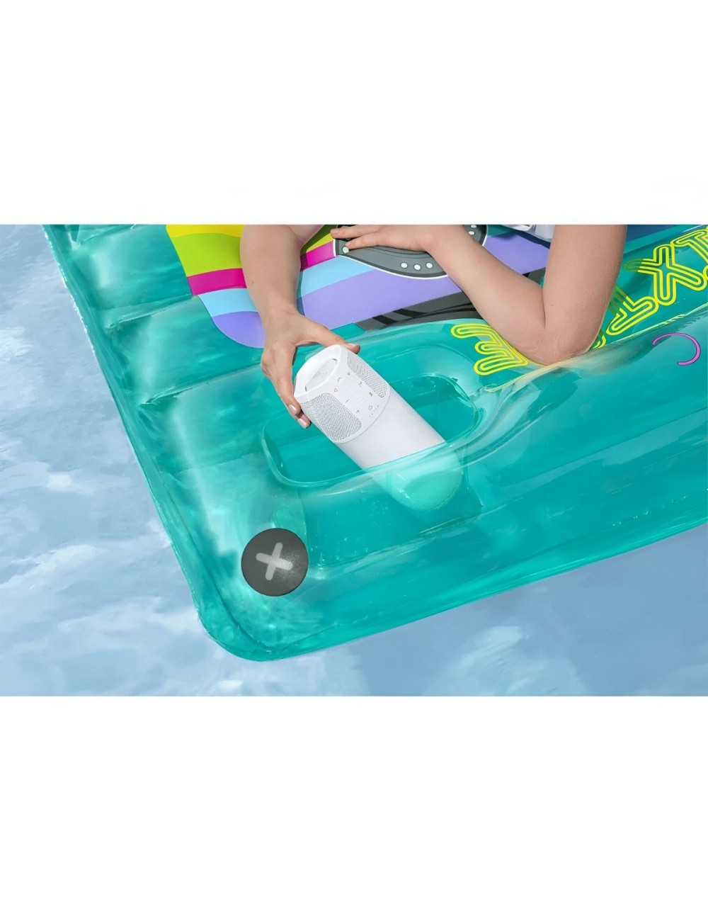 Flotador Estilo Cassette Cama Relax Flotante Bestway 43649