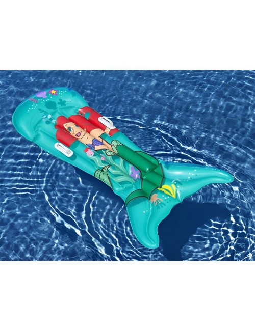 Flotador Inflable Cola Sirena Princesas Bestway 9101f