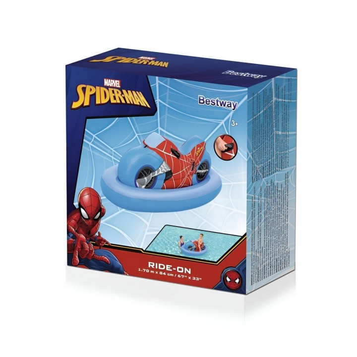 Flotador Inflable Moto Spider Man Bestway 98794