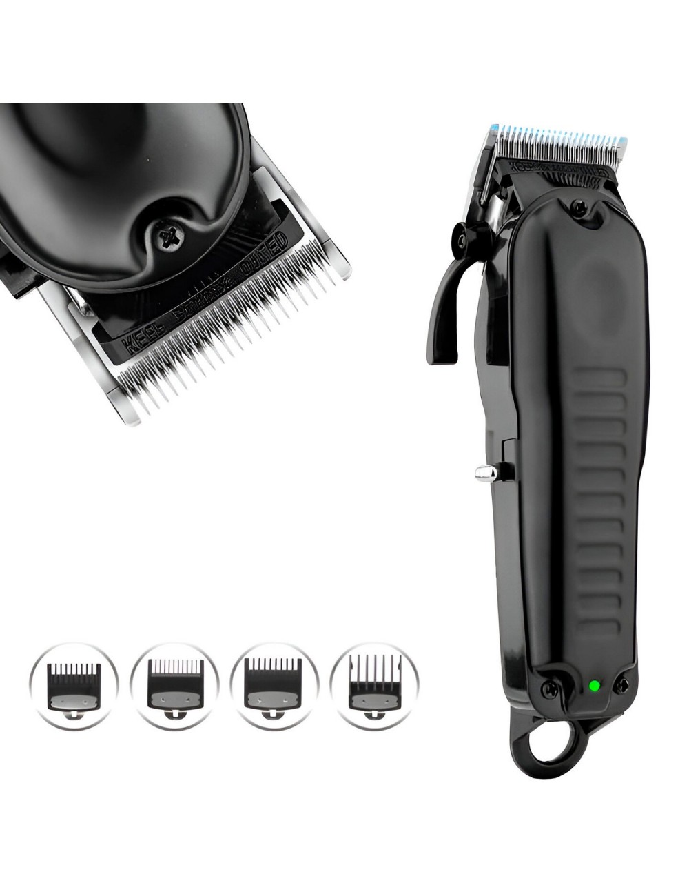 Maquina Peluqueria Cortadora De Pelo Waer Wa-2333 Accesorios