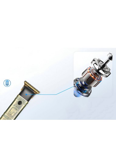 Maquina Peluqueria Cortadora De Pelo Waer Wa-2108 Accesorios