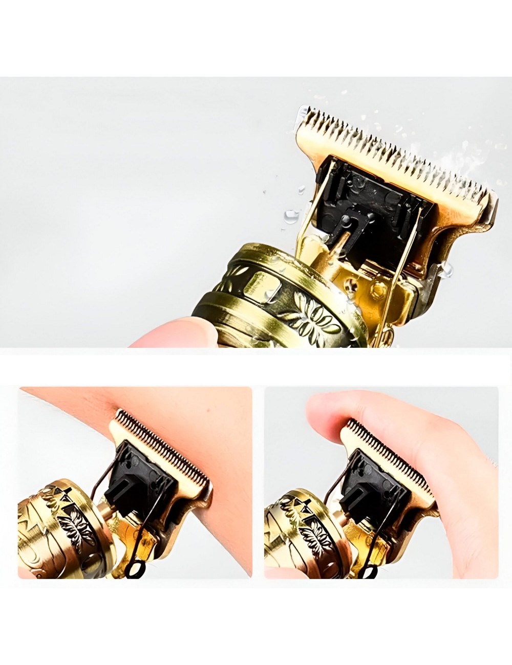 Maquina Peluqueria Cortadora De Pelo Waer Wa-1950 Accesorios