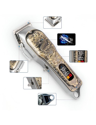 Maquina Peluqueria Cortadora De Pelo Waer Wa-043 Accesorios