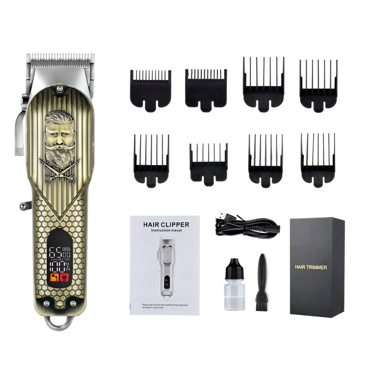 Maquina Peluqueria Cortadora De Pelo Waer Wa-2908 Accesorios