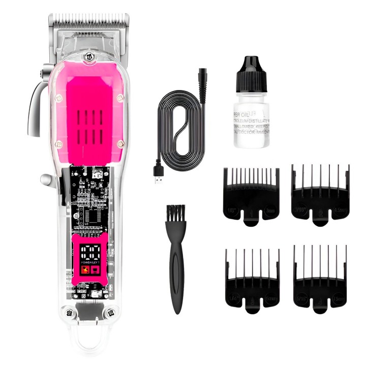 Maquina Peluqueria Cortadora De Pelo Waer Wa-2306 Accesorios