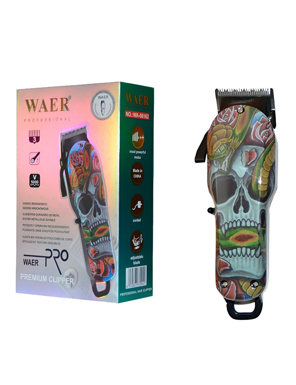 Maquina Peluqueria Cortadora De Pelo Waer Wa-08162 Accesorio