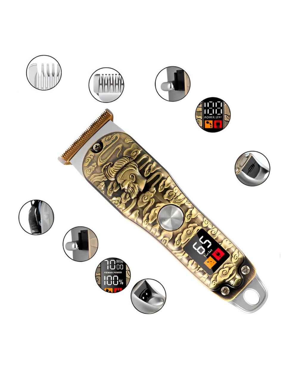 Maquina Peluqueria Cortadora De Pelo Waer Wa-2936 Accesorio