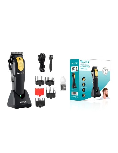 Maquina Peluqueria Cortadora De Pelo Waer Wa-2332 Accesorios