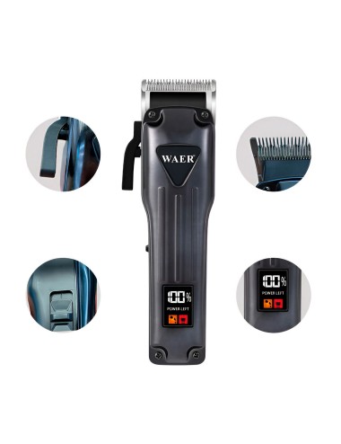 Maquina Peluqueria Cortadora De Pelo Waer Wa-0211 Accesorios