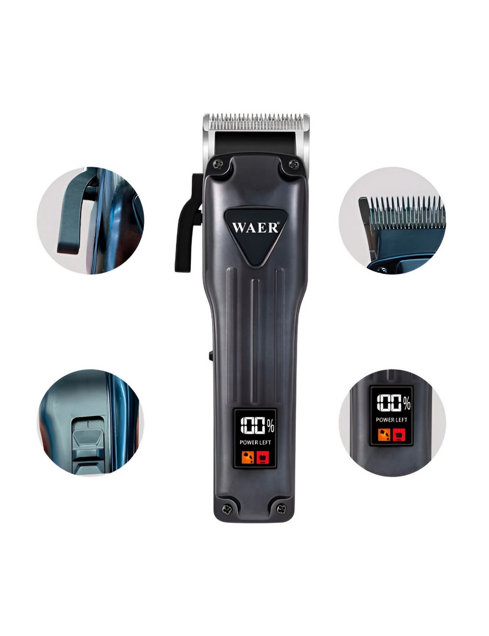 Maquina Peluqueria Cortadora De Pelo Waer Wa-0211 Accesorios