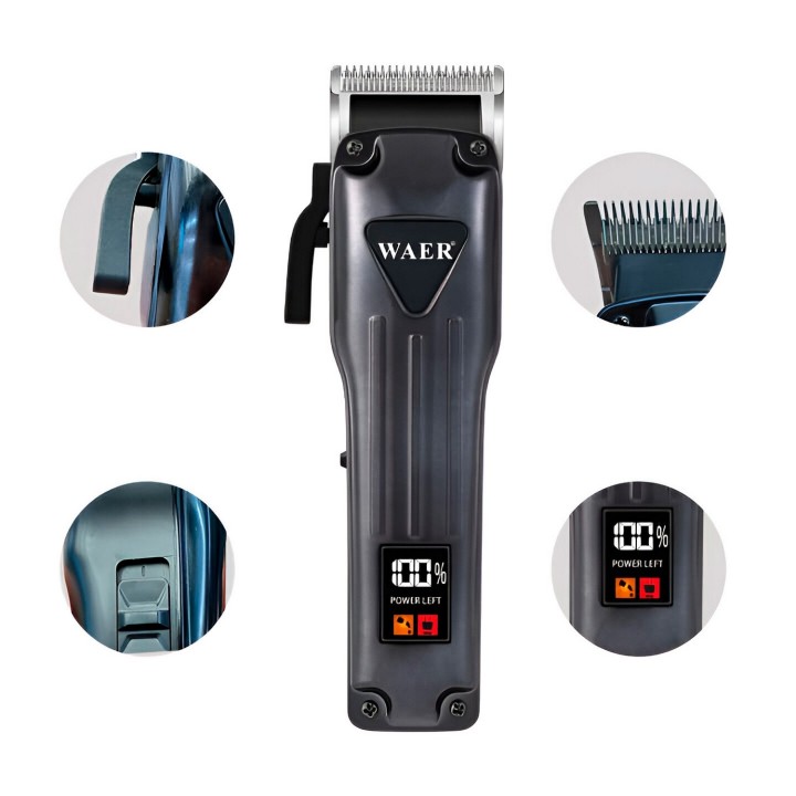 Maquina Peluqueria Cortadora De Pelo Waer Wa-0211 Accesorios
