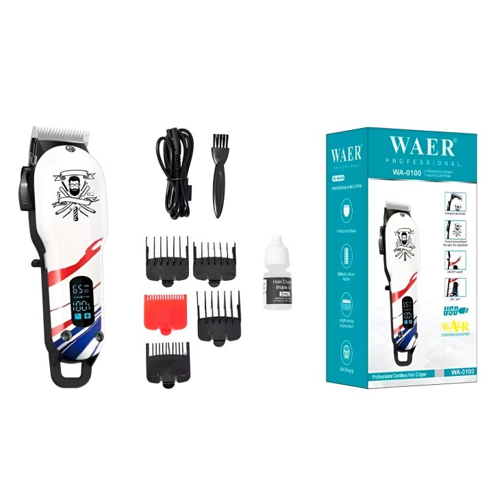 Maquina Peluqueria Cortadora De Pelo Waer Wa-0100 Accesorio