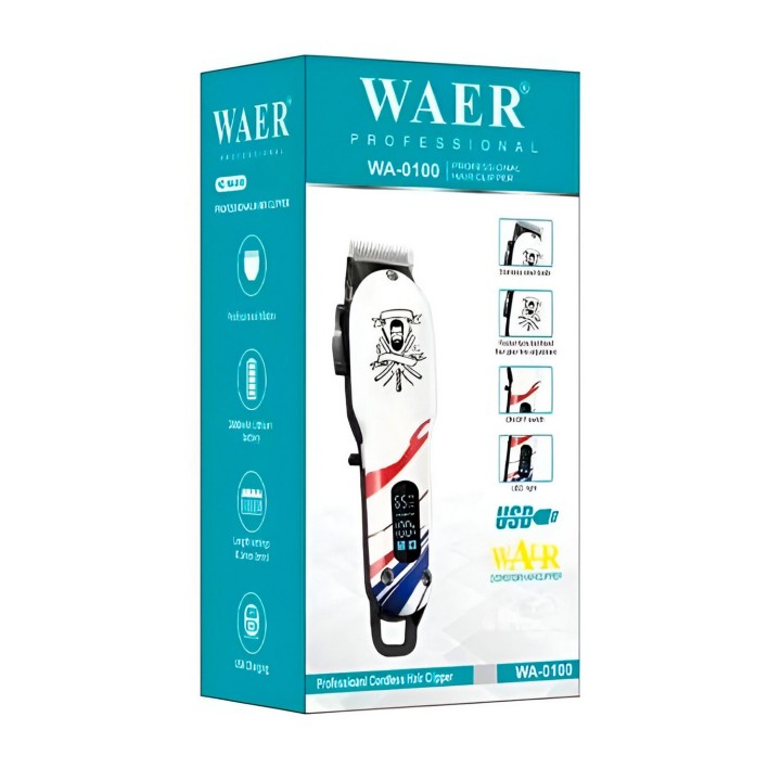 Maquina Peluqueria Cortadora De Pelo Waer Wa-0100 Accesorio