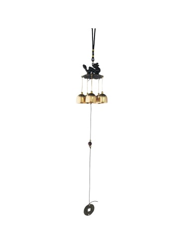 Móvil Artesanal Campana Dragon Chino Decorativo Nl2401-128