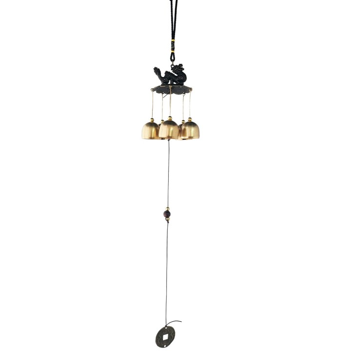 Móvil Artesanal Campana Dragon Chino Decorativo Nl2401-128
