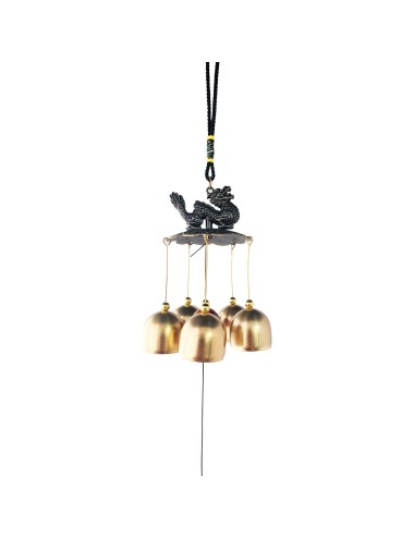 Móvil Artesanal Campana Dragon Chino Decorativo Nl2401-128