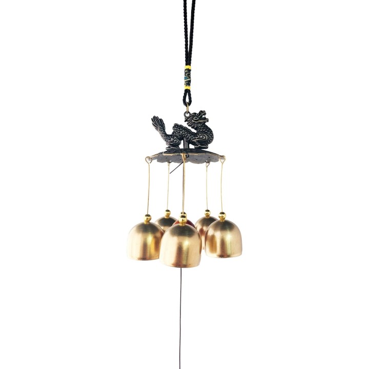 Móvil Artesanal Campana Dragon Chino Decorativo Nl2401-128