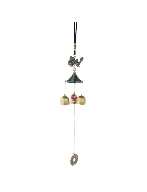 Móvil Artesanal Campana Dragon Chino Decorativo Nl2401-129