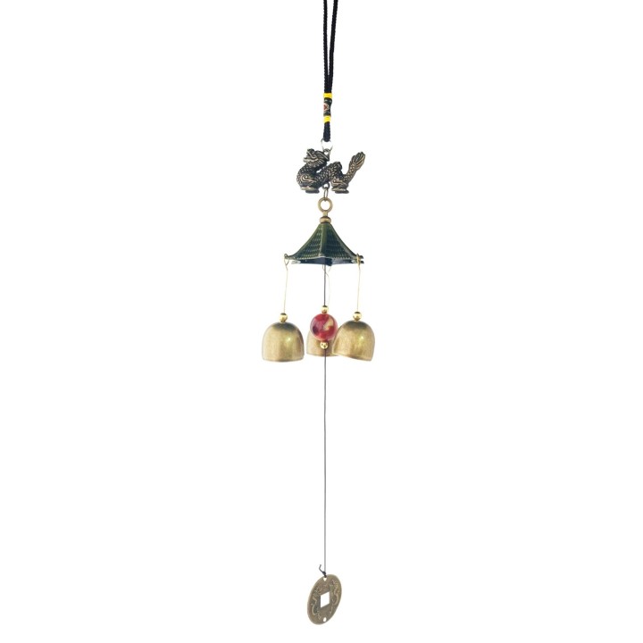 Móvil Artesanal Campana Dragon Chino Decorativo Nl2401-129