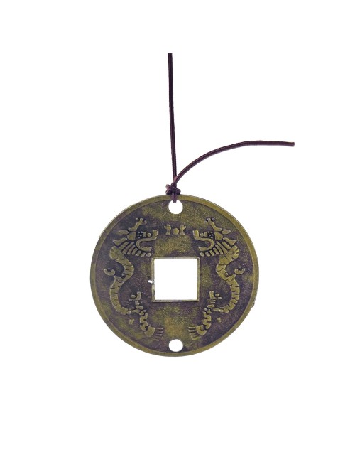 Móvil Artesanal Campana Dragon Chino Decorativo Nl2401-129