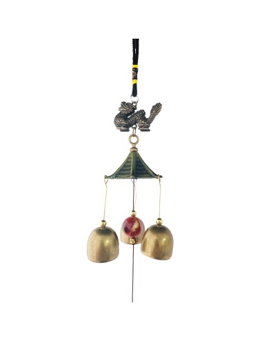 Móvil Artesanal Campana Dragon Chino Decorativo Nl2401-129
