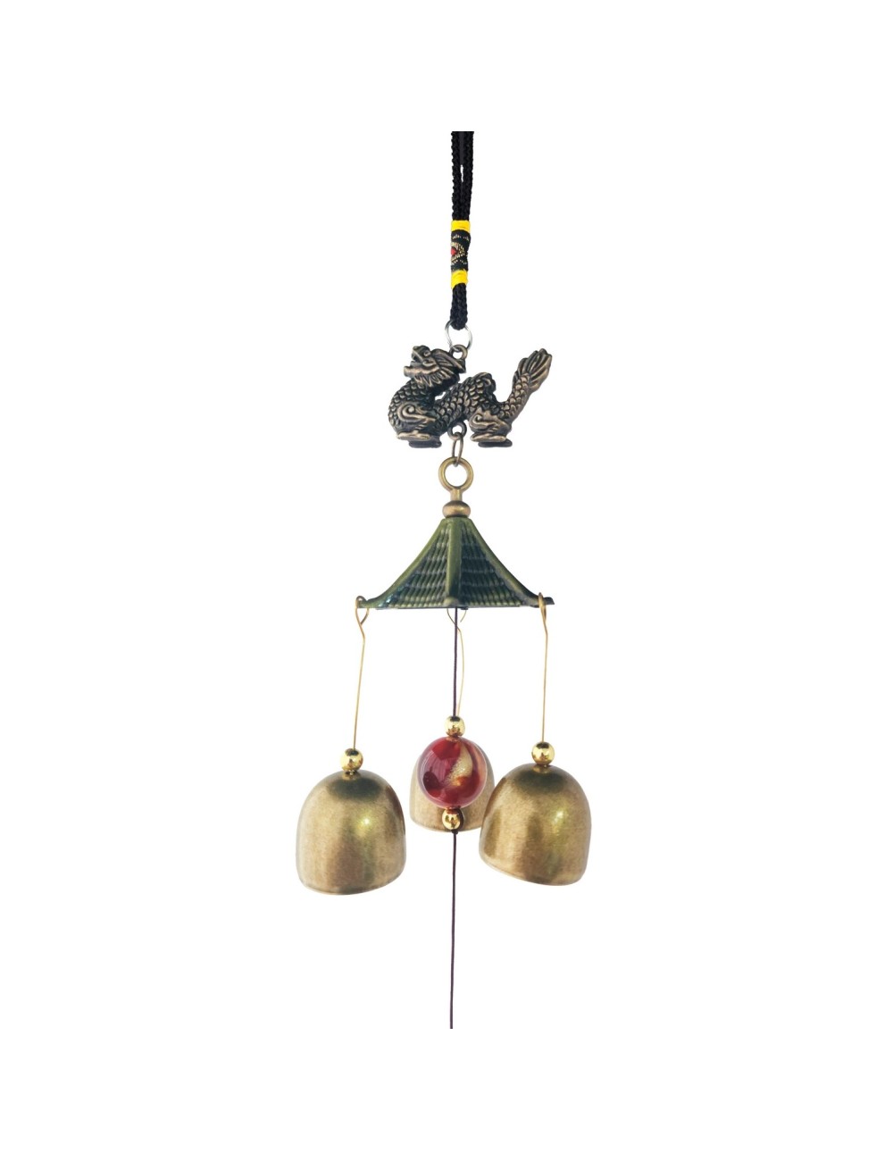 Móvil Artesanal Campana Dragon Chino Decorativo Nl2401-129