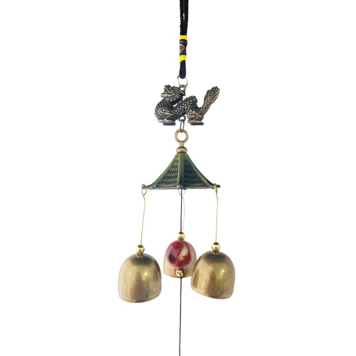 Móvil Artesanal Campana Dragon Chino Decorativo Nl2401-129