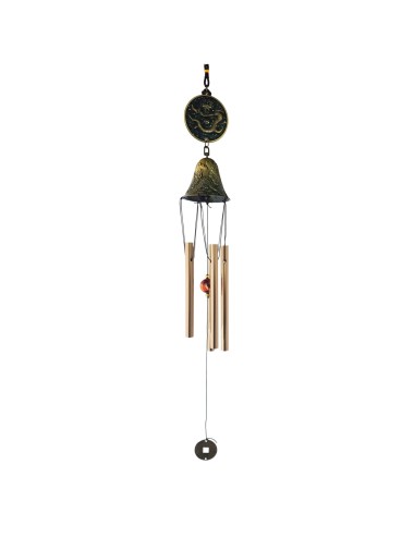 Móvil Artesanal Campana Dragon Chino Decorativo Nl2401-131