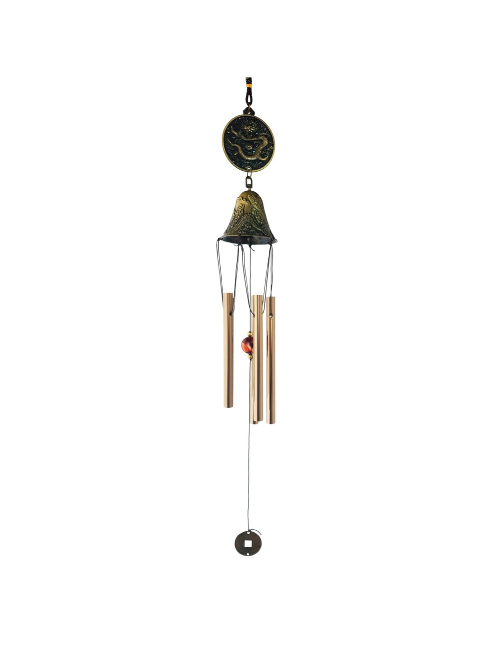 Móvil Artesanal Campana Dragon Chino Decorativo Nl2401-131