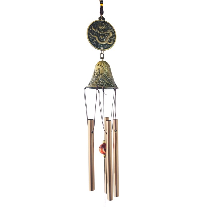 Móvil Artesanal Campana Dragon Chino Decorativo Nl2401-131