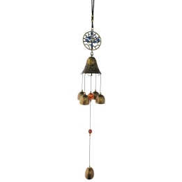 Móvil Artesanal Campana Arbol Decorativo Nl2401-133a