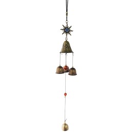 Móvil Artesanal Campana Estrella Decorativo Nl2401-133b