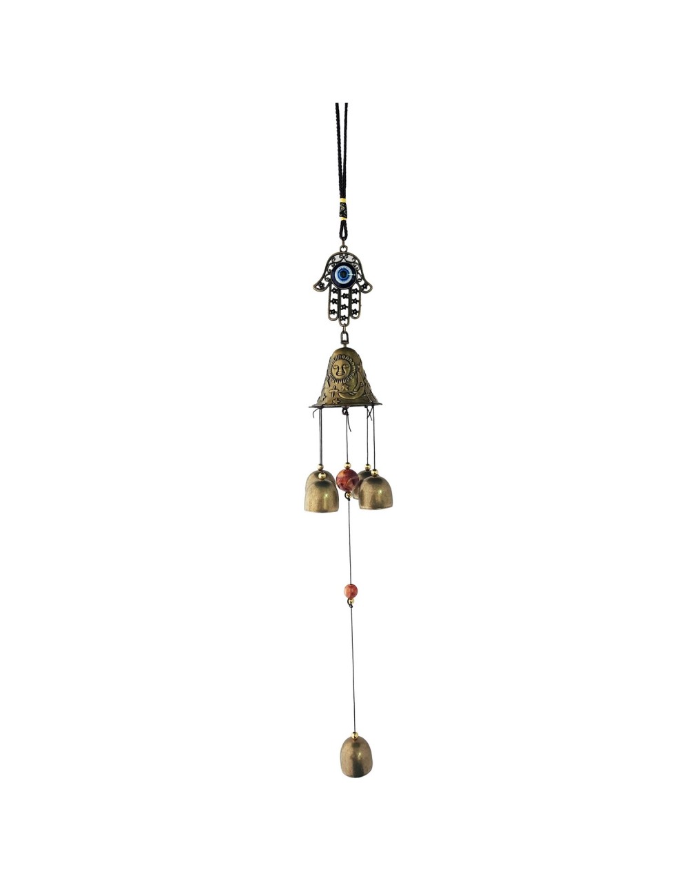 Móvil Artesanal Campana Mano Jamsa Decorativo Nl2401-133c