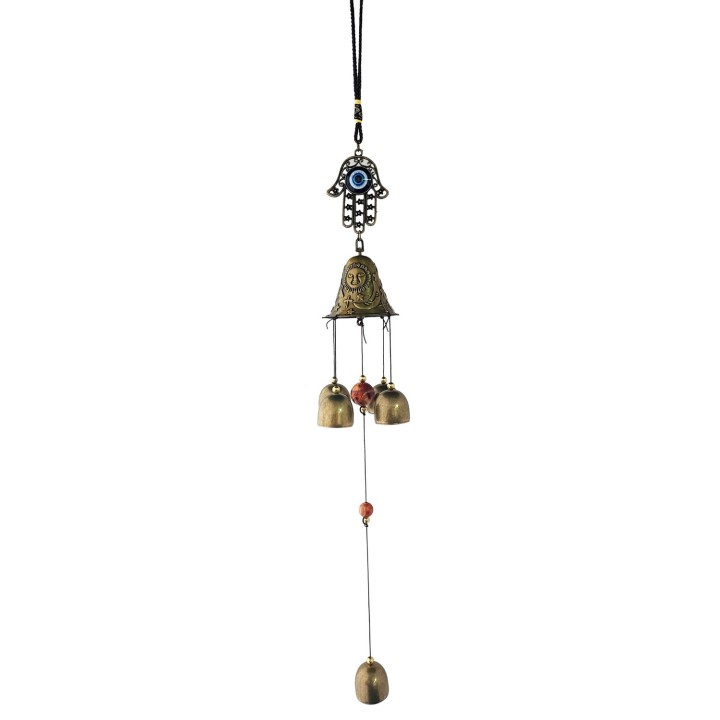 Móvil Artesanal Campana Mano Jamsa Decorativo Nl2401-133c
