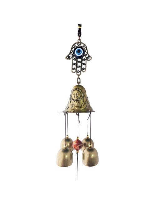 Móvil Artesanal Campana Mano Jamsa Decorativo Nl2401-133c