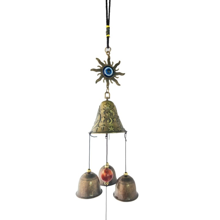 Móvil Artesanal Con Estrella Turca Decorativo Nl2401-132c