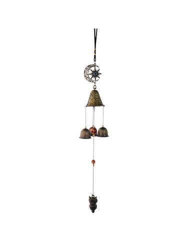 Móvil Artesanal Estrella Buho Decorativo Nl2401-132a