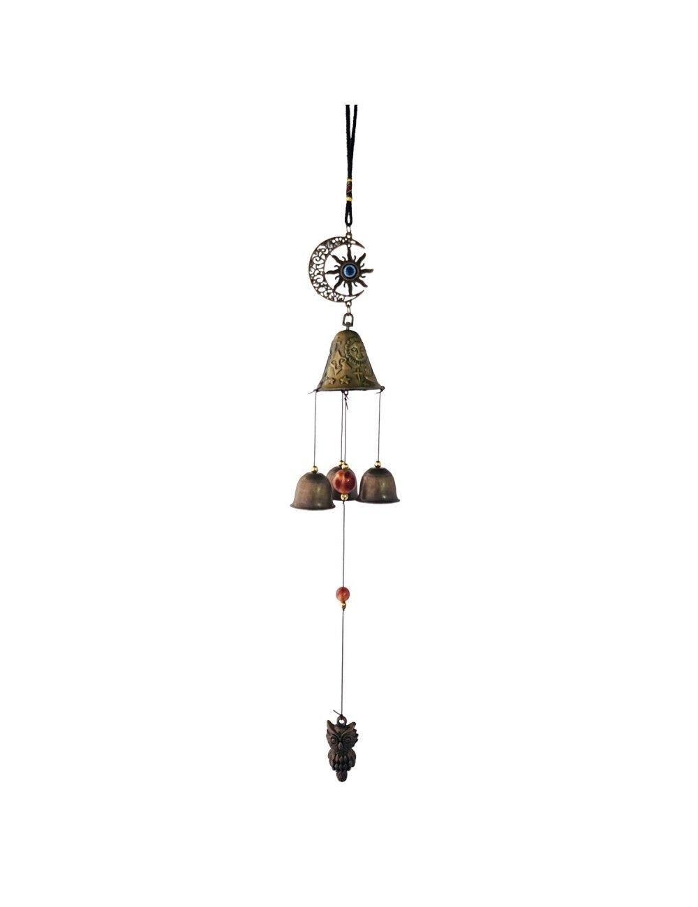 Móvil Artesanal Estrella Buho Decorativo Nl2401-132a