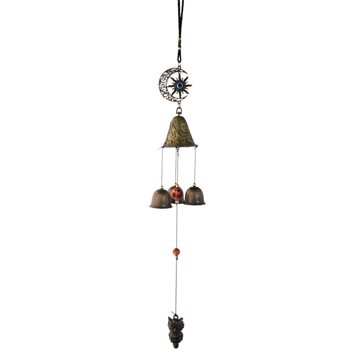 Móvil Artesanal Estrella Buho Decorativo Nl2401-132a